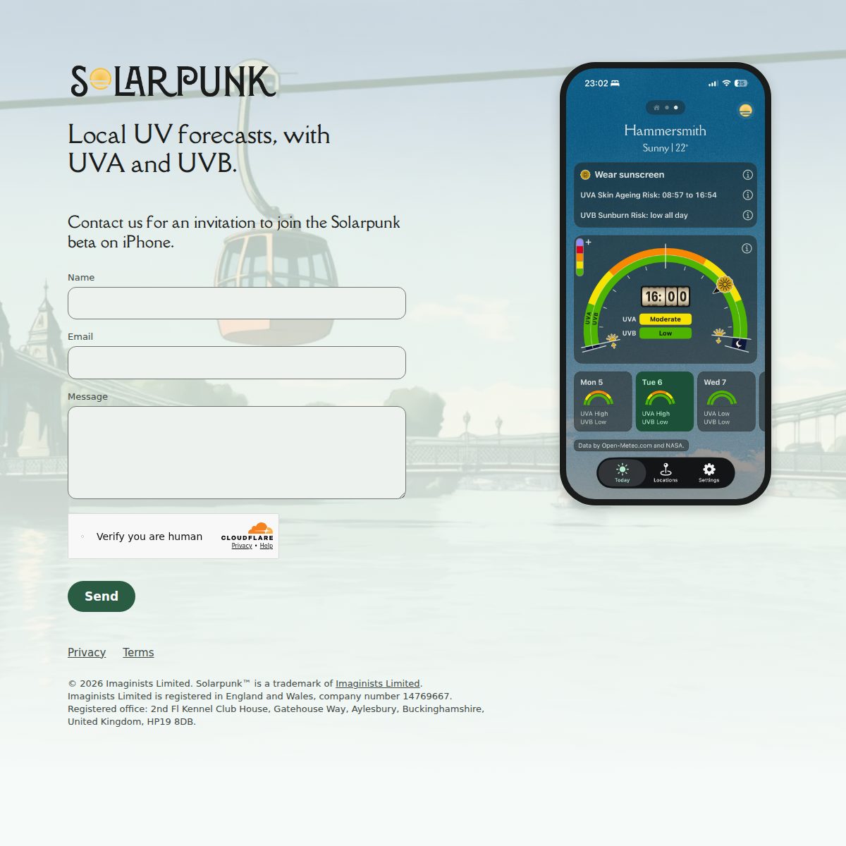 The Solarpunk website